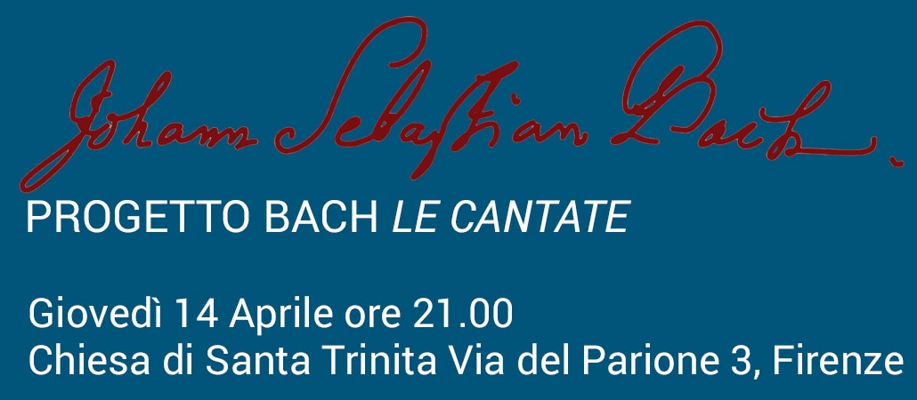 PROGETTO BACH - Le Cantate
