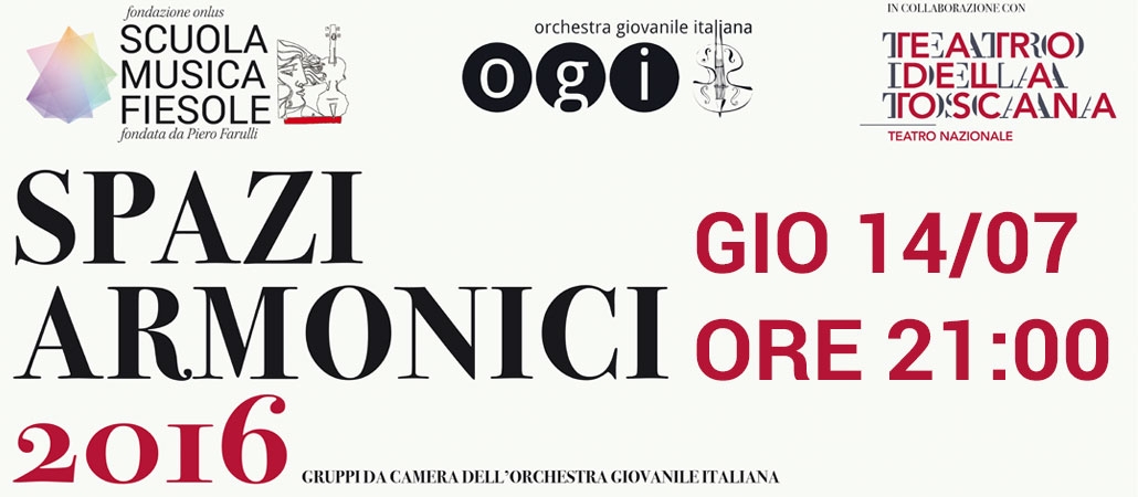 14 luglio OGI - Spazi Armonici