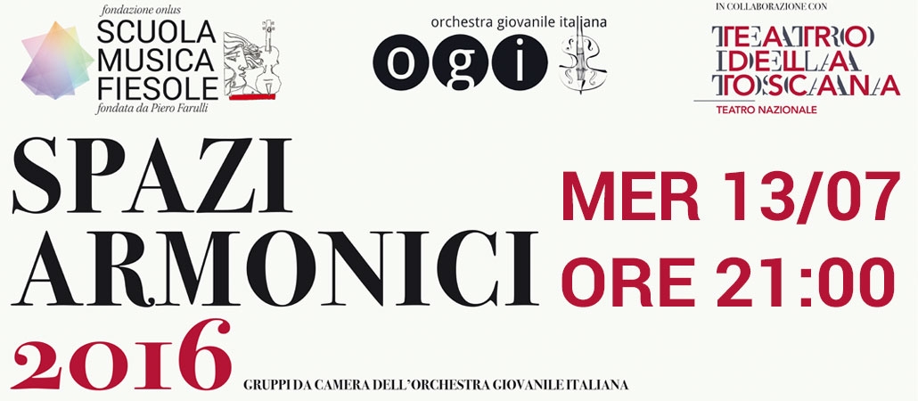 13 luglio OGI - Spazi Armonici