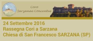 CORI A SARZANA - Schola Cantorum “Francesco Landini