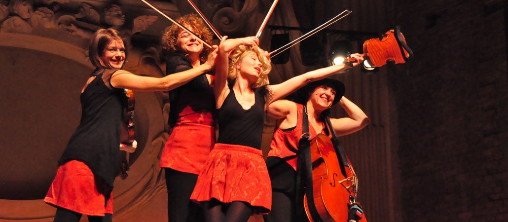 The Quartetto Euphoria in concerto
