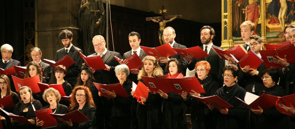 La Schola Cantorum per le Meditazioni di Pasqua